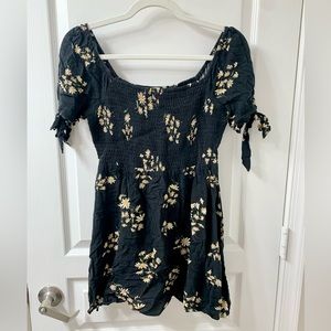 American Eagle Smocked Minidress